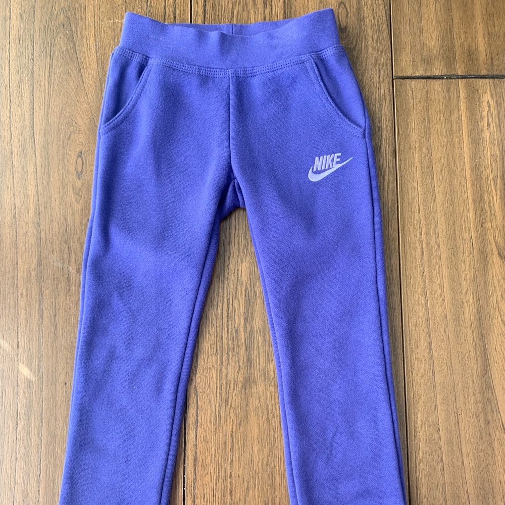 Purple NIKE Joggers